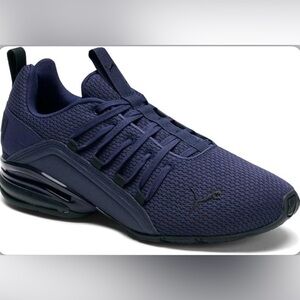 Puma Axelion Block Sodalite Blue Sneakers Size 11